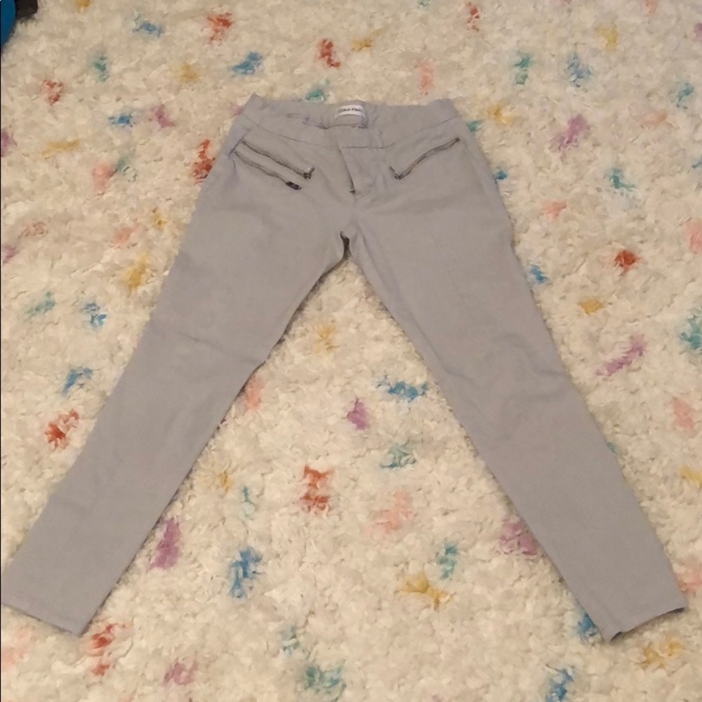 Grey Calvin Klein Pants